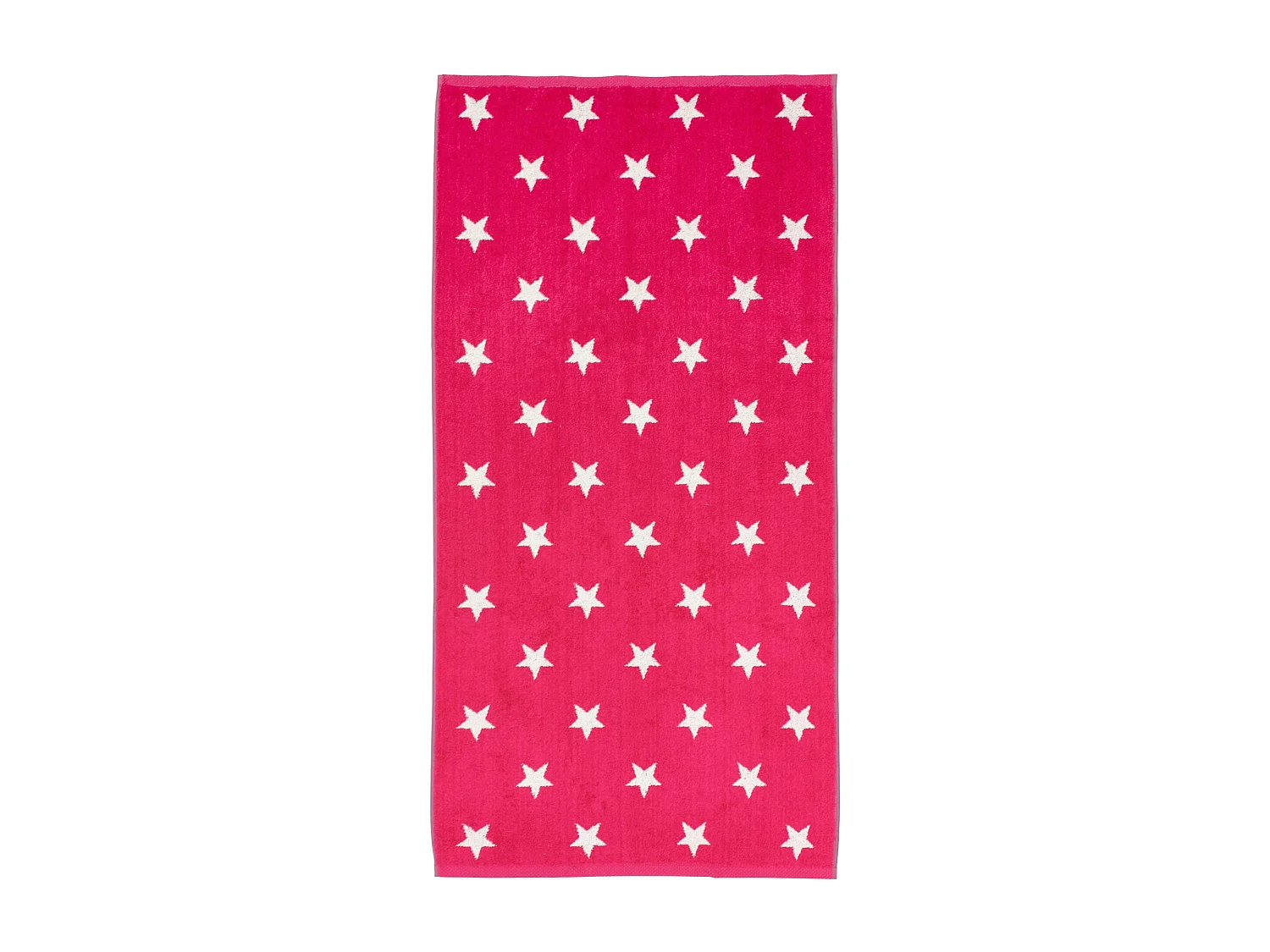 Drap de douche 70x140 cm coton 480 g/m2 STARS Rose