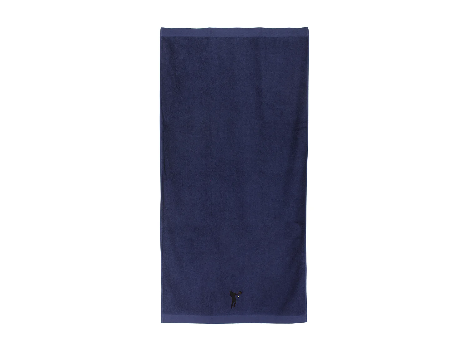 Drap de douche 70x140 cm coton 550 g/m2 PURE TENNIS Bleu Marine