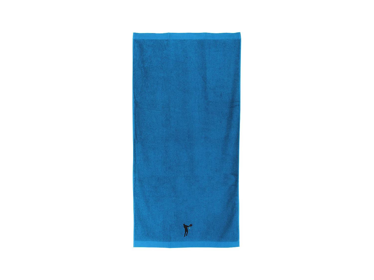 Drap de douche 70x140 cm coton 550 g/m2 PURE TENNIS Bleu Turquoise