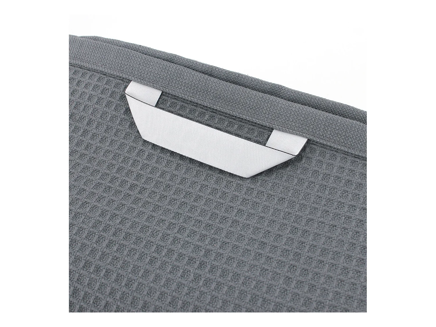 Drap de bain 90x160 cm nid d'abeille PURE WAFFLE 300 g/m² anthracite