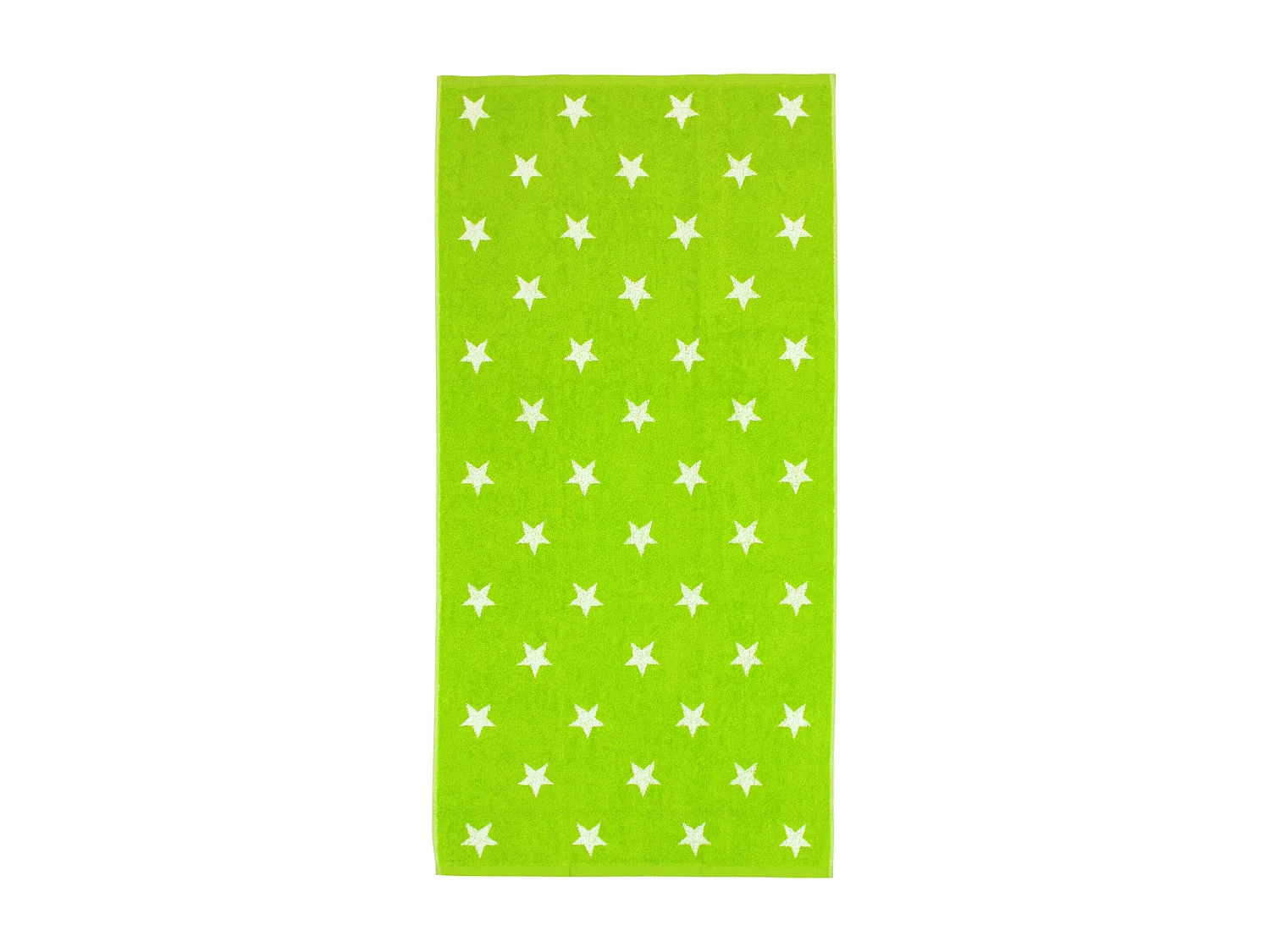 Drap de douche 70x140 cm coton 480 g/m2 STARS Vert
