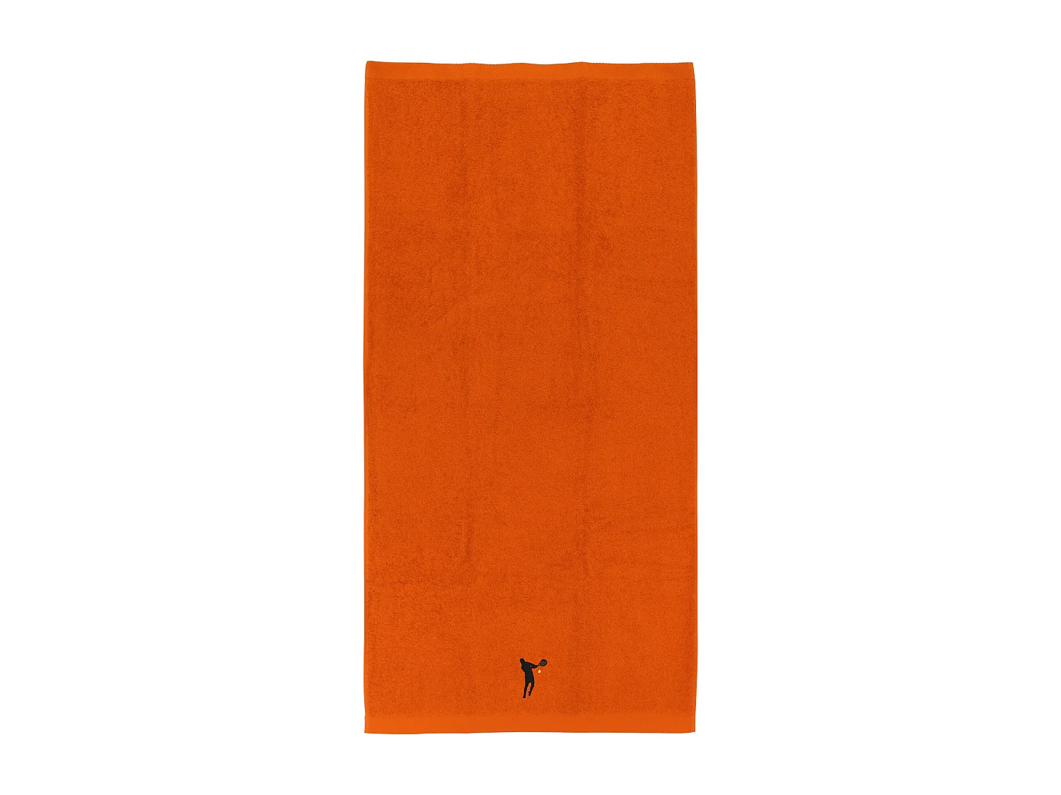 Drap de douche 70x140 cm coton 550 g/m2 PURE TENNIS Orange Butane
