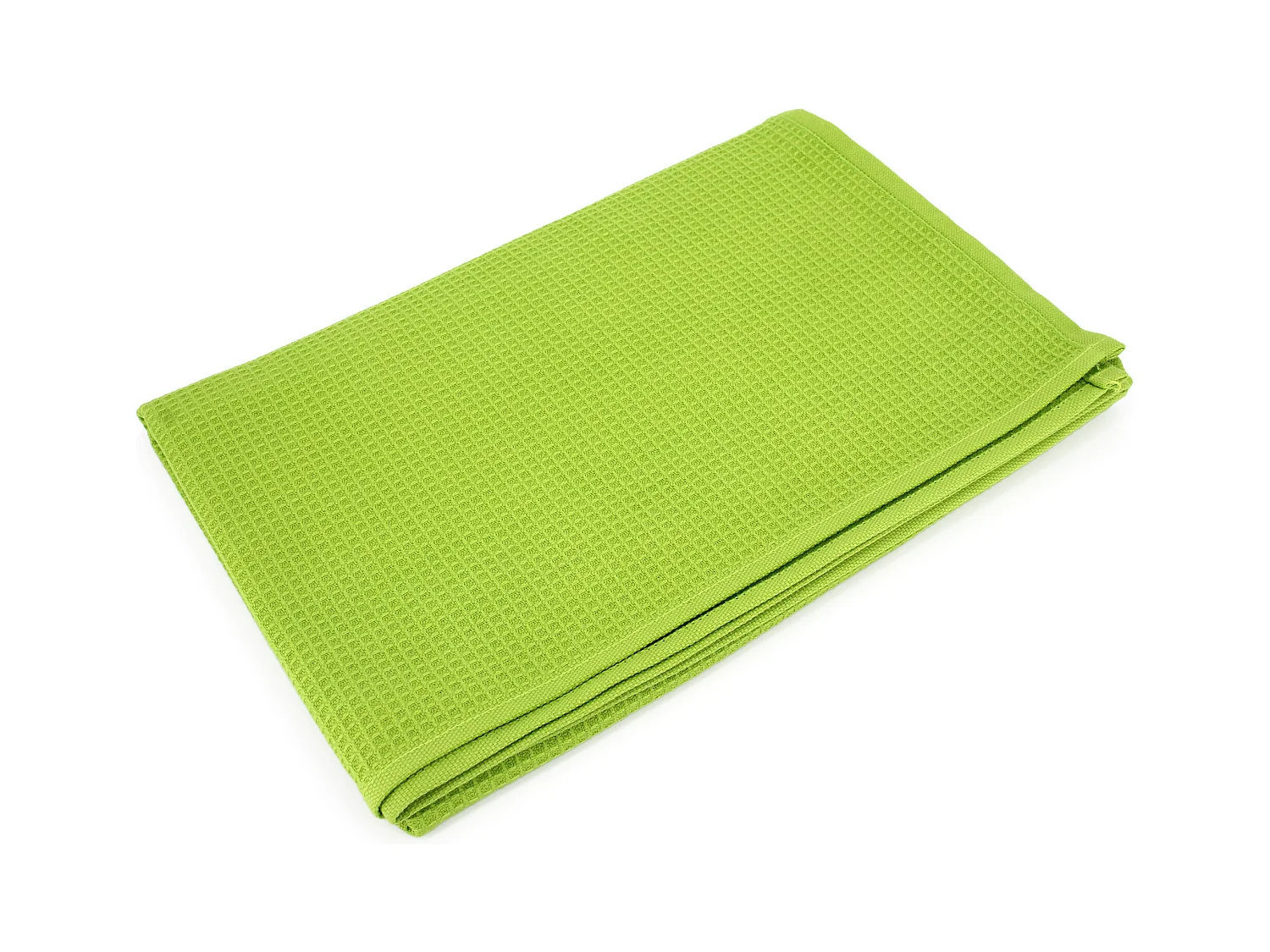 Drap de bain 90x160 cm nid d'abeille PURE WAFFLE 300 g/m² pistache