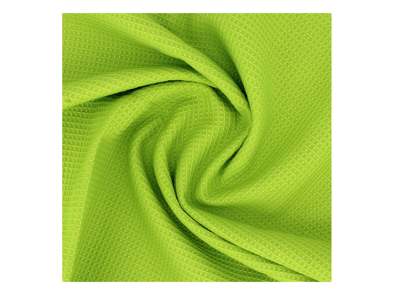 Drap de bain 90x160 cm nid d'abeille PURE WAFFLE 300 g/m² pistache