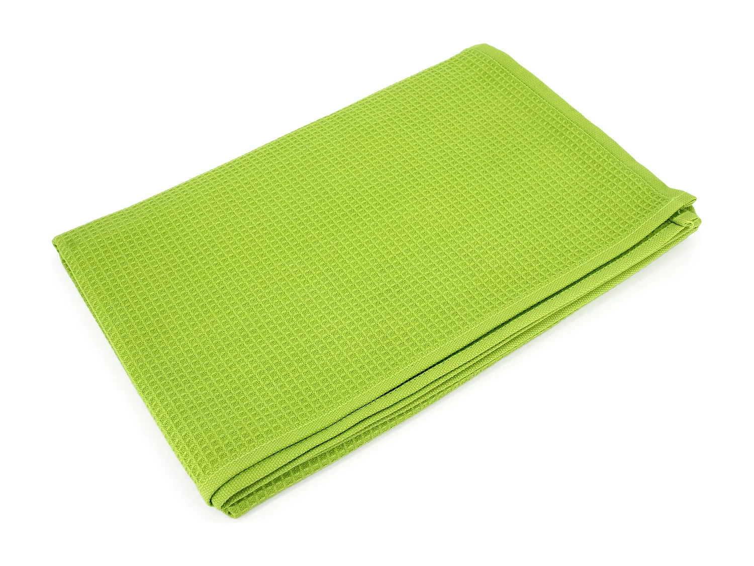 Drap de bain 90x160 cm nid d'abeille PURE WAFFLE 300 g/m² pistache