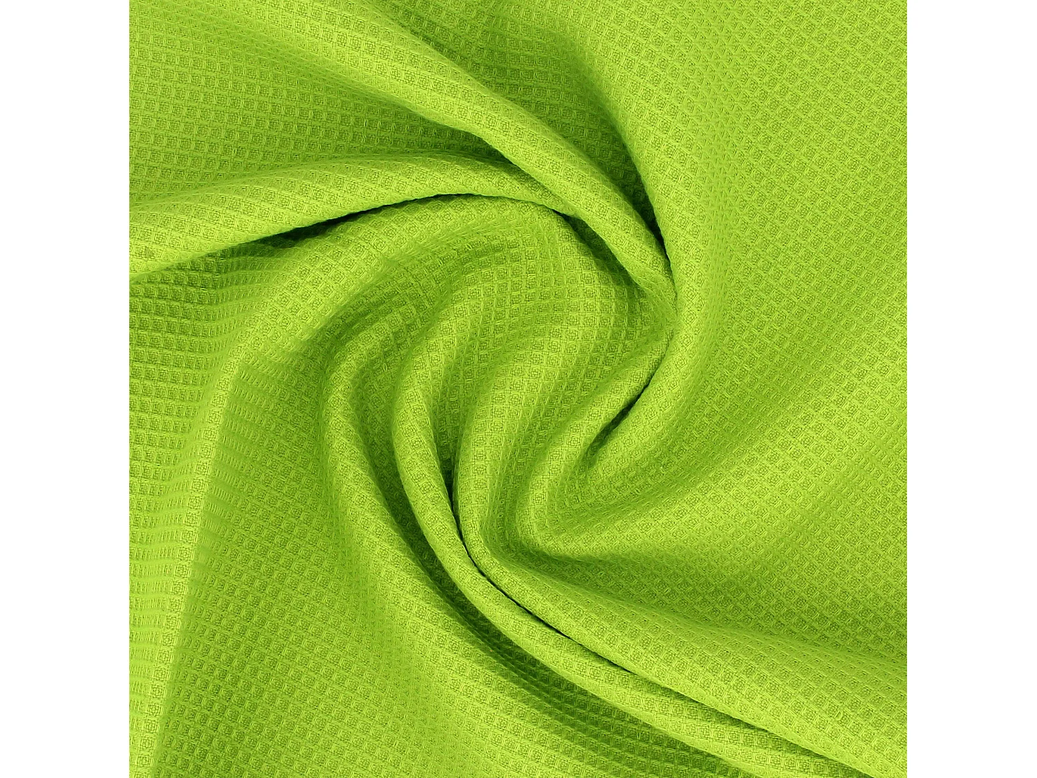 Drap de bain 90x160 cm nid d'abeille PURE WAFFLE 300 g/m² pistache