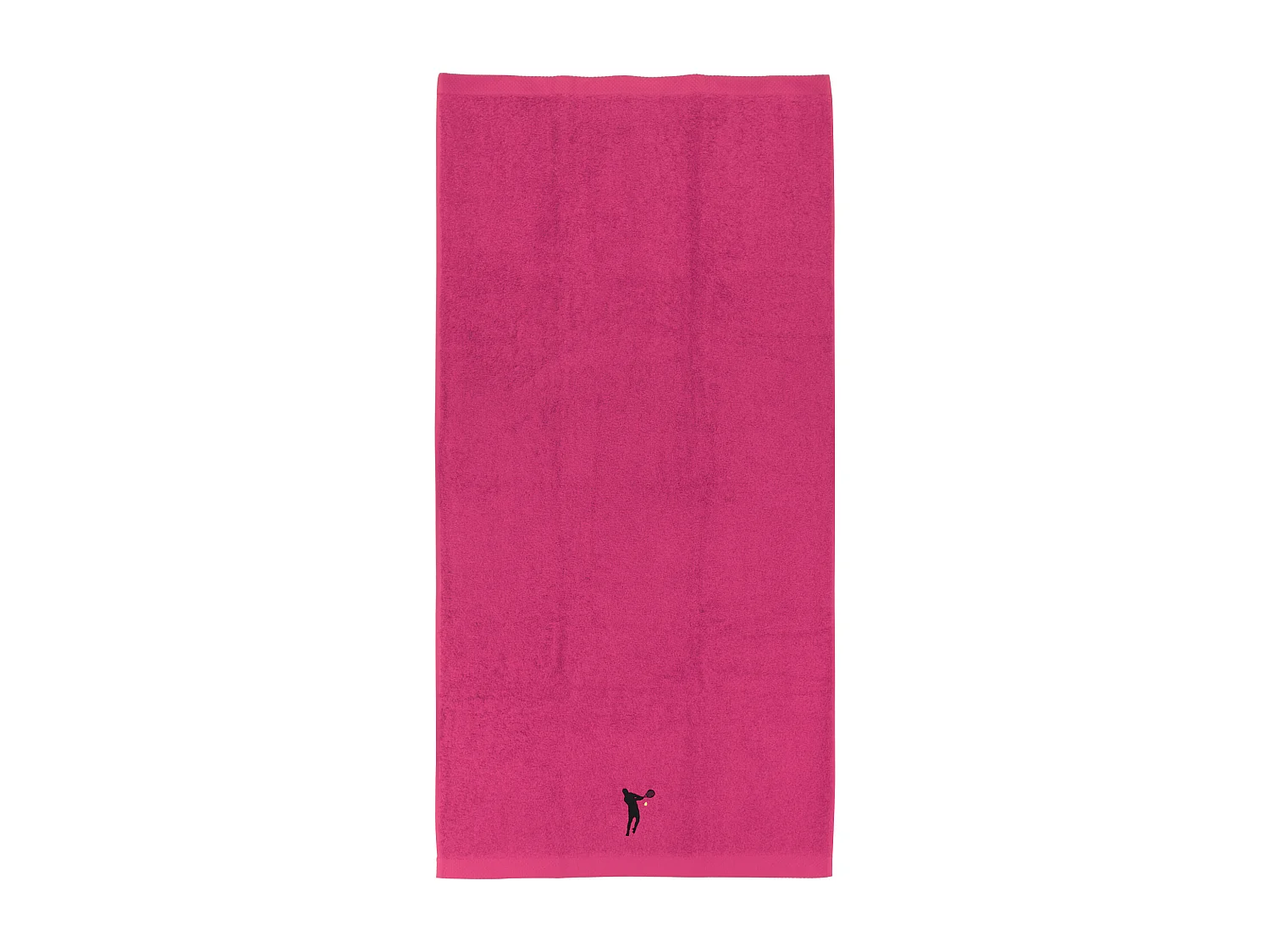 Drap de douche 70x140 cm coton 550 g/m2 PURE TENNIS Rose Fuchsia