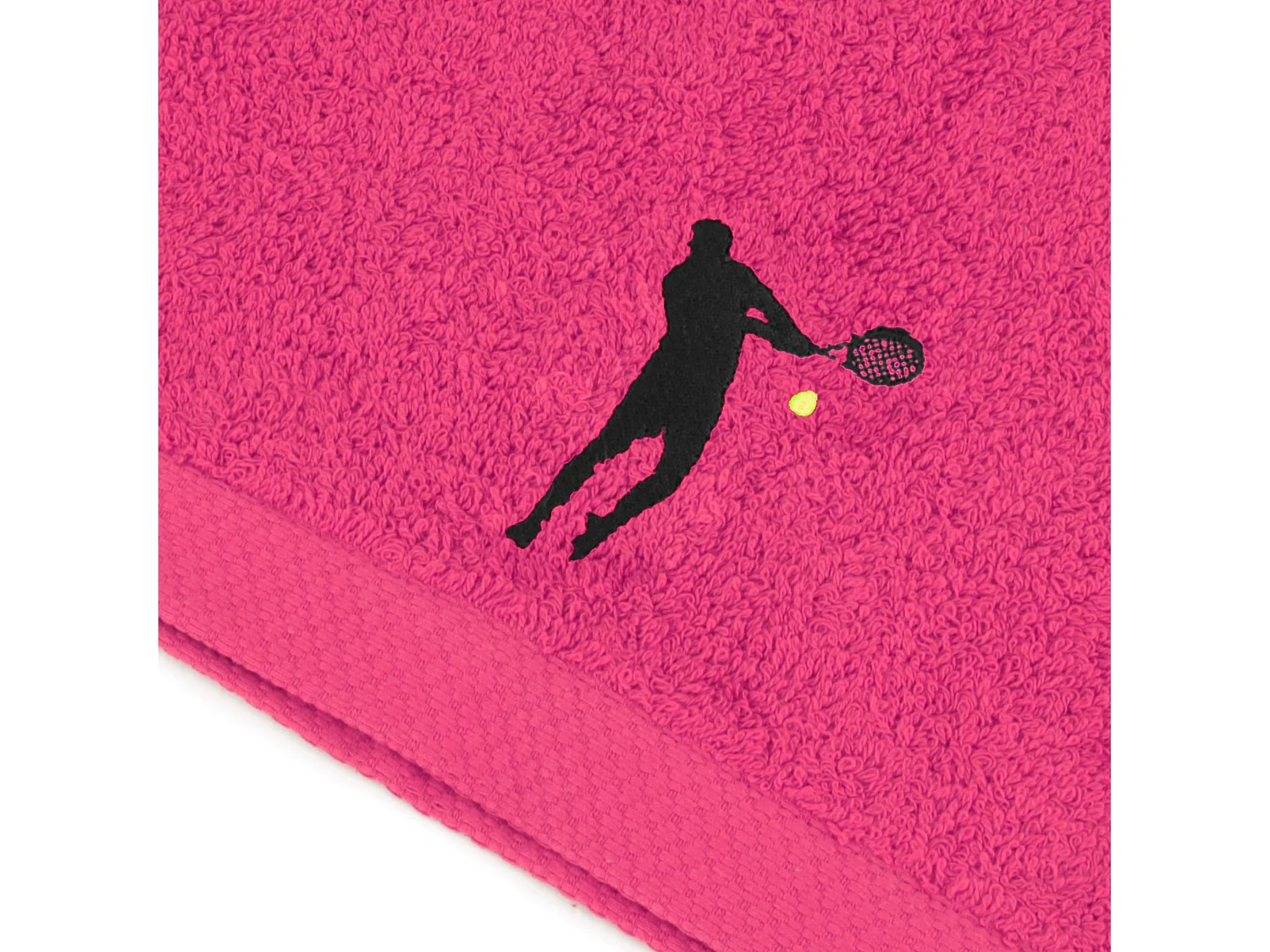 Drap de douche 70x140 cm coton 550 g/m2 PURE TENNIS Rose Fuchsia