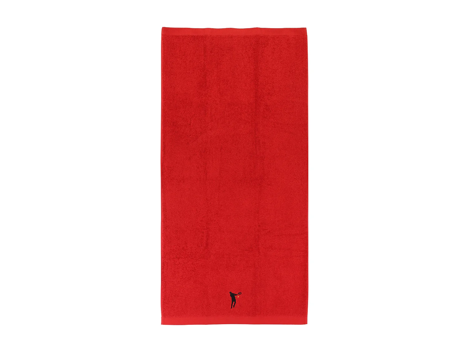 Drap de douche 70x140 cm coton 550 g/m2 PURE TENNIS Rouge