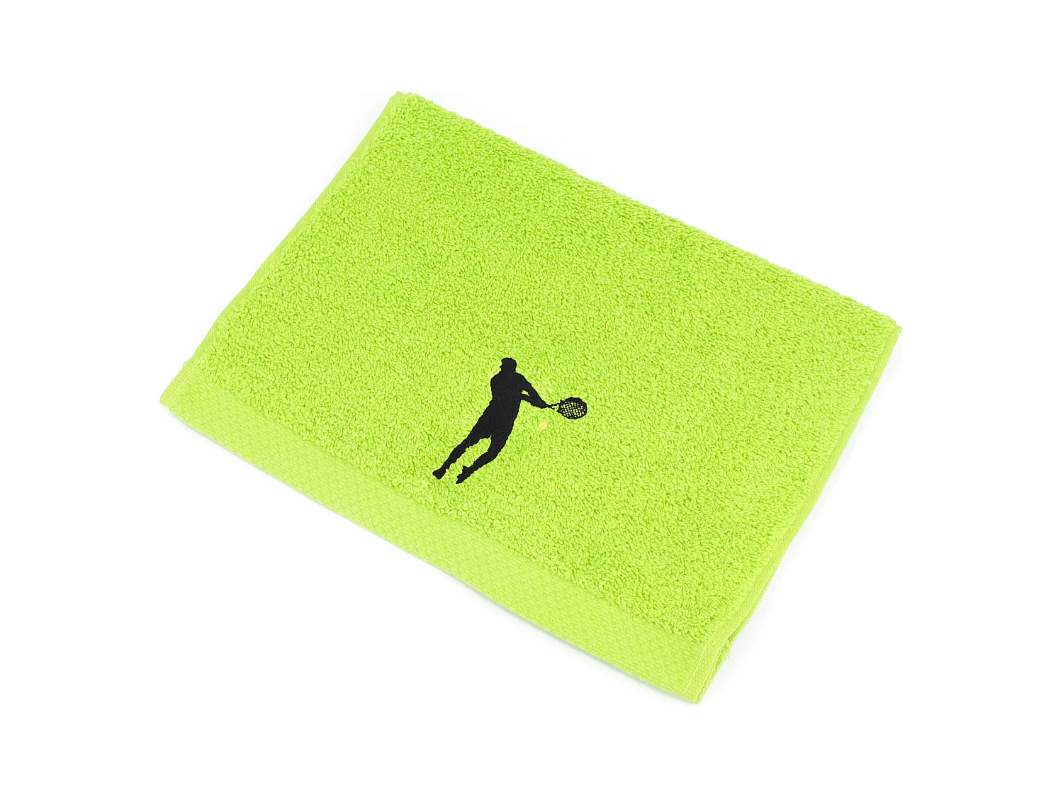 Serviette invite 33x50 cm coton 550 g/m2 PURE TENNIS Vert Pistache