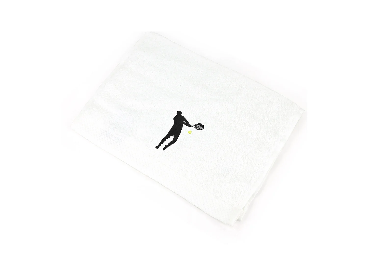 Serviette invite 33x50 cm coton 550 g/m2 PURE TENNIS Blanc