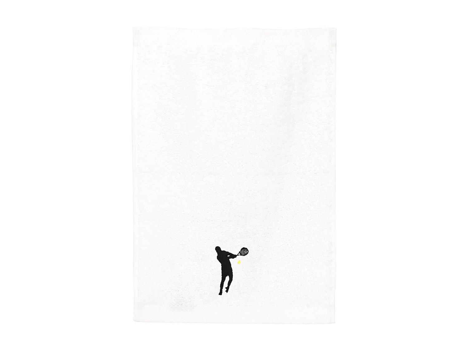 Serviette invite 33x50 cm coton 550 g/m2 PURE TENNIS Blanc