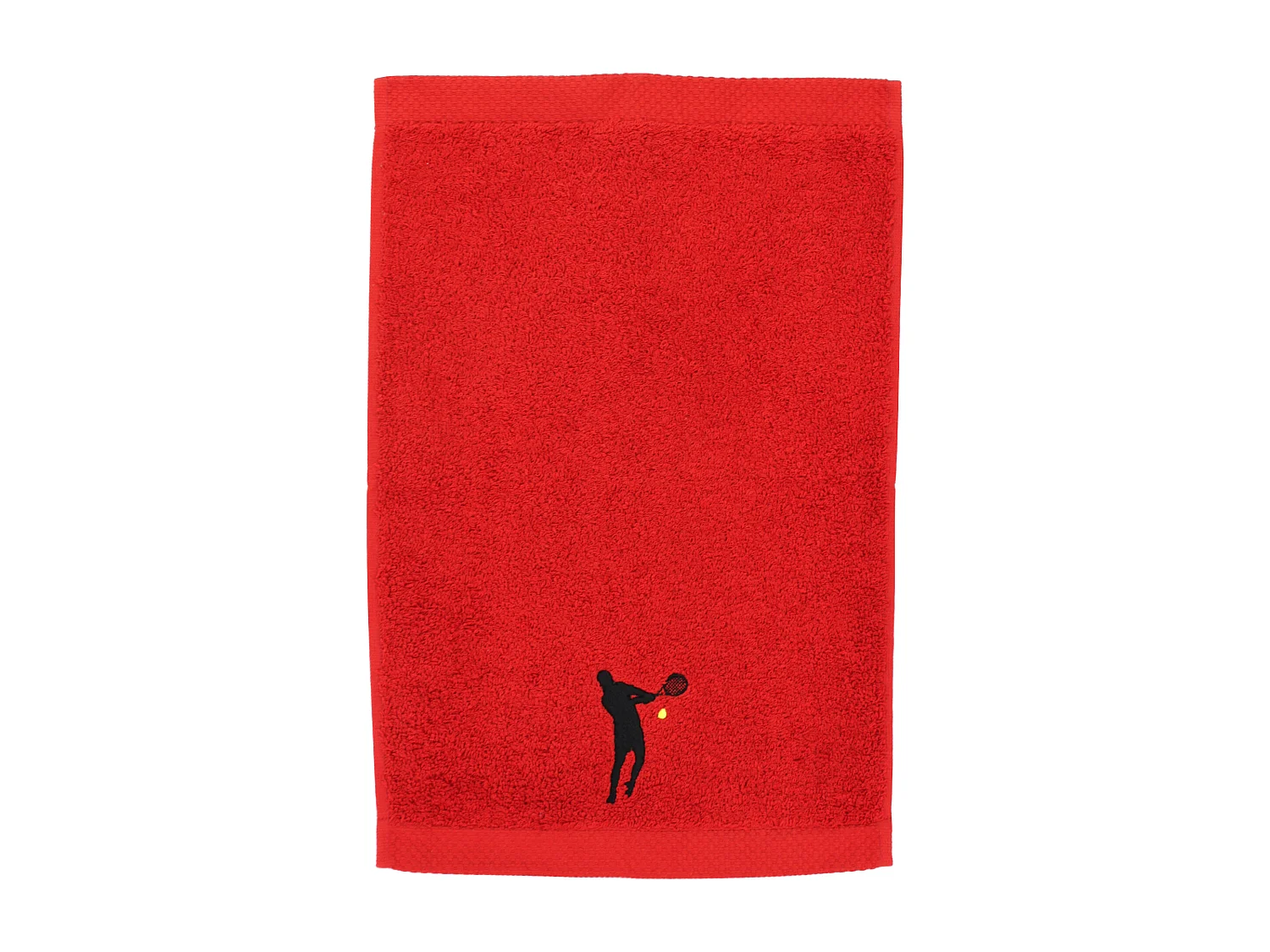 Serviette invite 33x50 cm coton 550 g/m2 PURE TENNIS Rouge