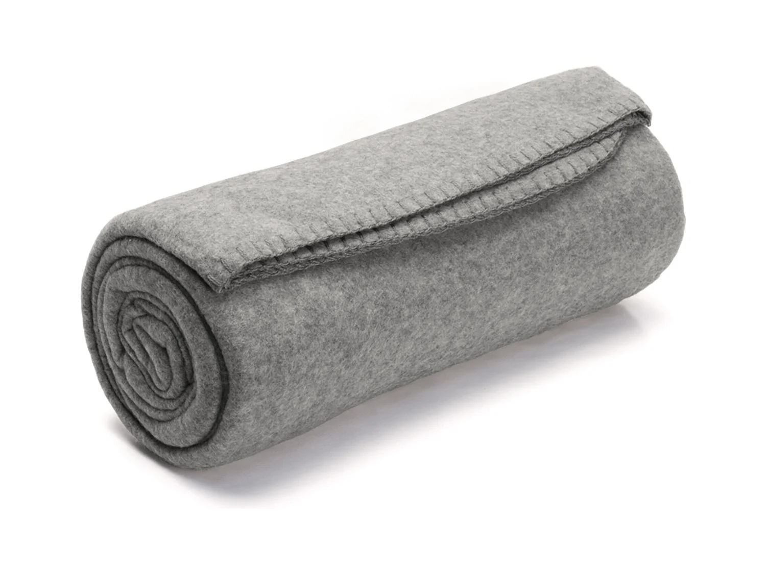 Plaid polaire Uno Gris Acier 130x170 cm