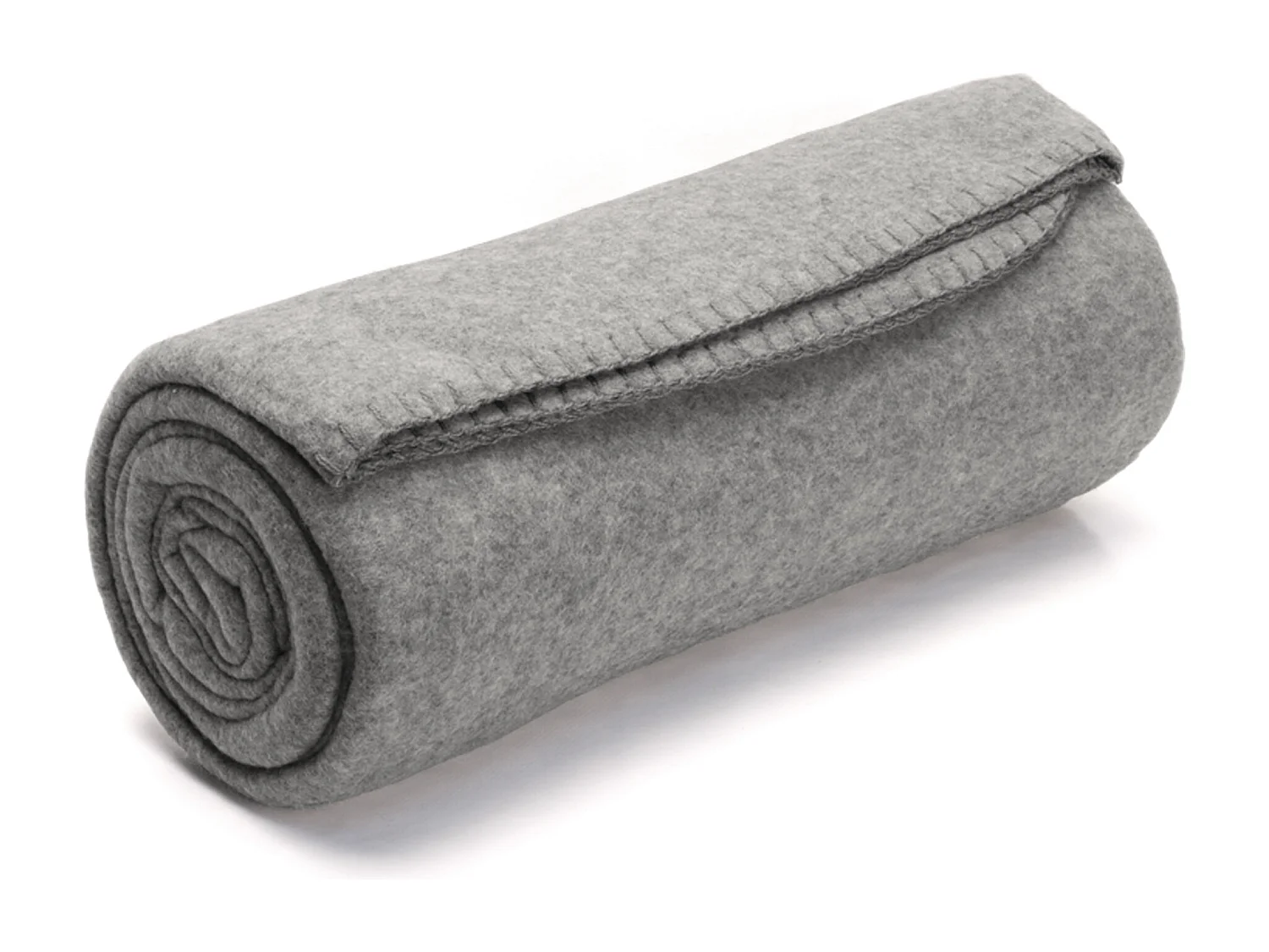 Plaid polaire Uno Gris Acier 130x170 cm