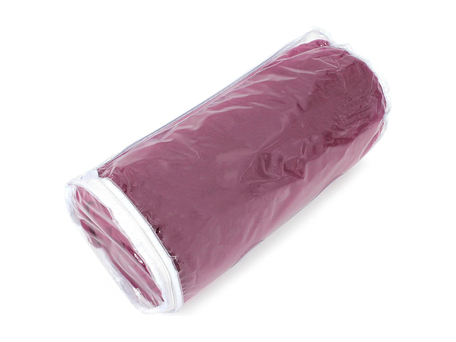 Plaid polaire Uno violet Prune 130x170 cm