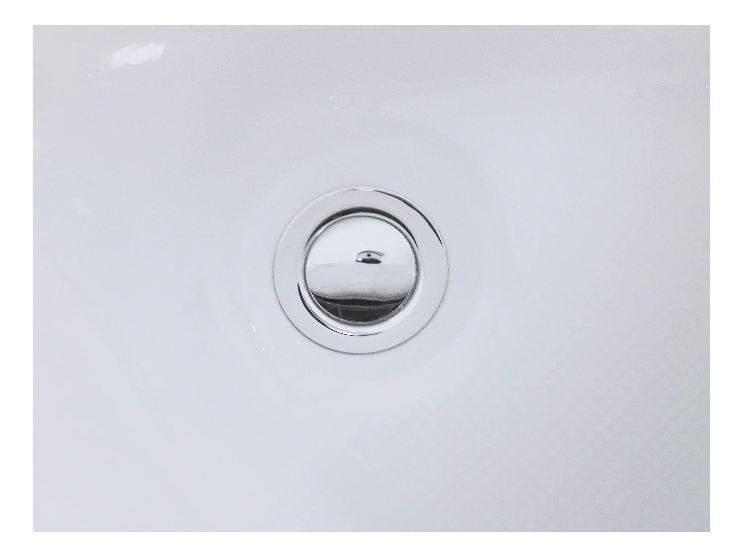 Wit asymmetrisch bubbelbad - 1 plaats - 160 x 75 cm - Hoek rechts - TABANA