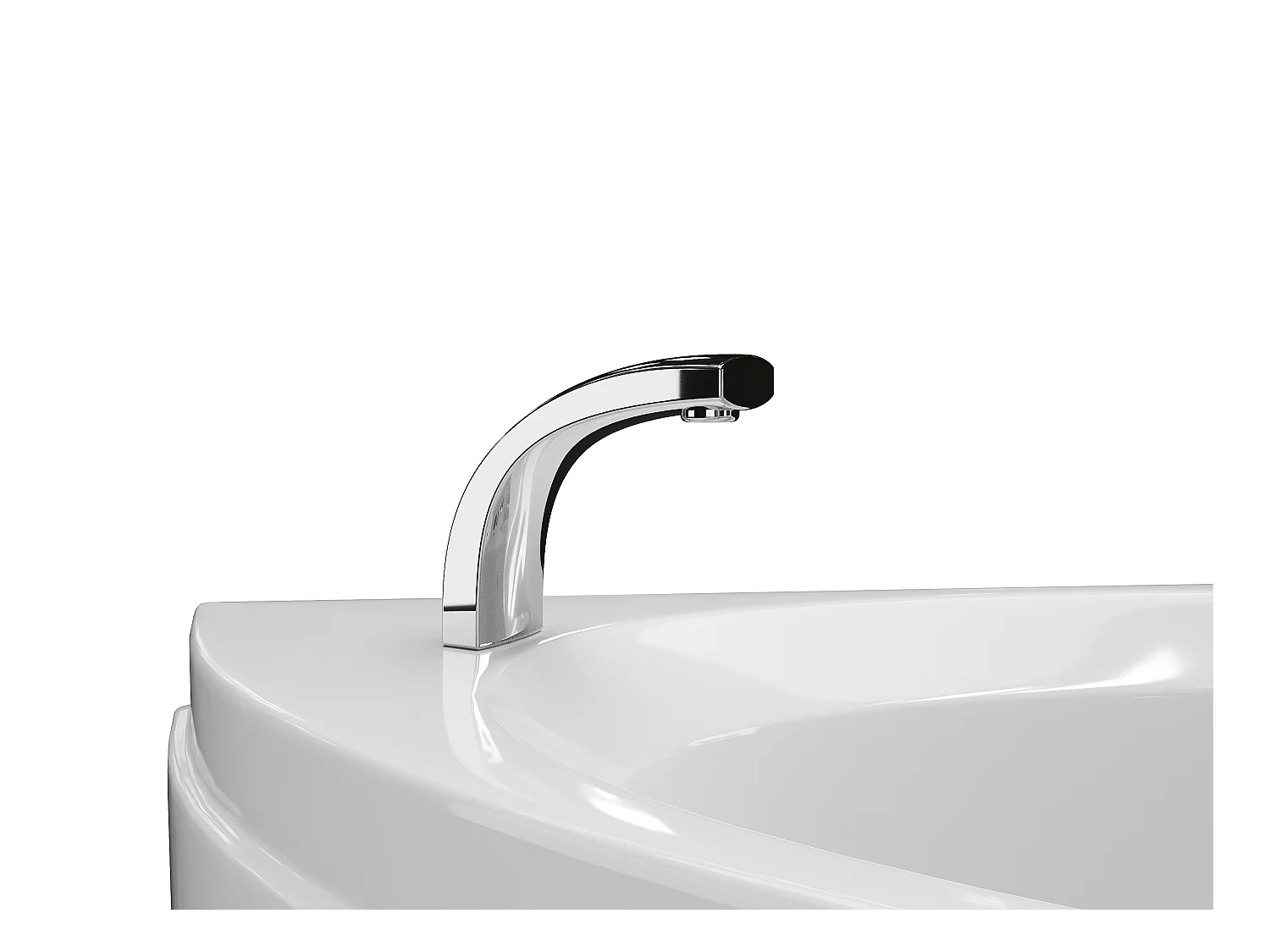 Whirlpool-Badewanne asymmetrisch - Weiß - Mit Ablagefächern - 1 Person - 150 x 100 cm - Ecke rechts - LUANA