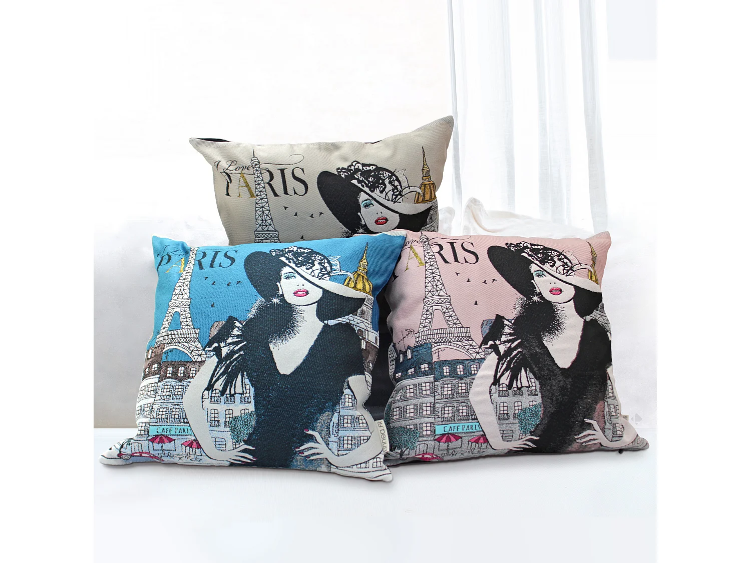 Housse de coussin 45x45 cm AUDREY Lin