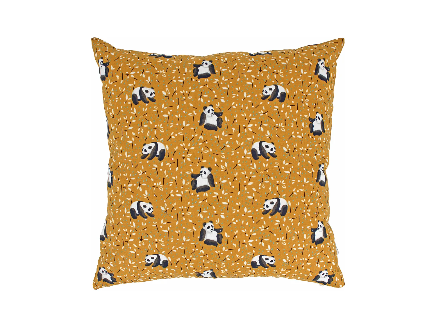 Housse de coussin 40x40 cm TAO marron Cacahuète