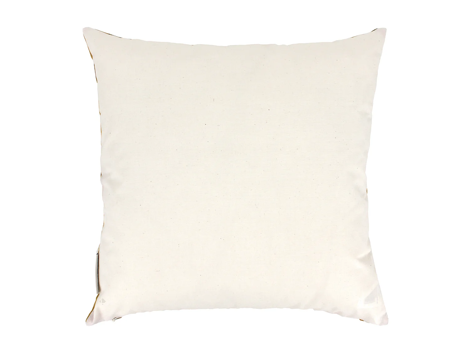 Housse de coussin 40x40 cm TAO marron Cacahuète