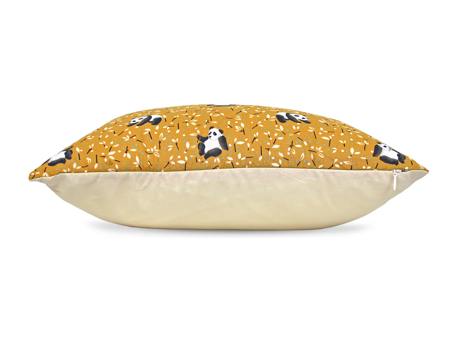 Housse de coussin 40x40 cm TAO marron Cacahuète