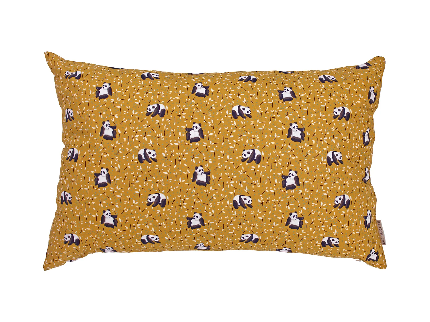 Housse de coussin 45x70 cm TAO marron Cacahuète