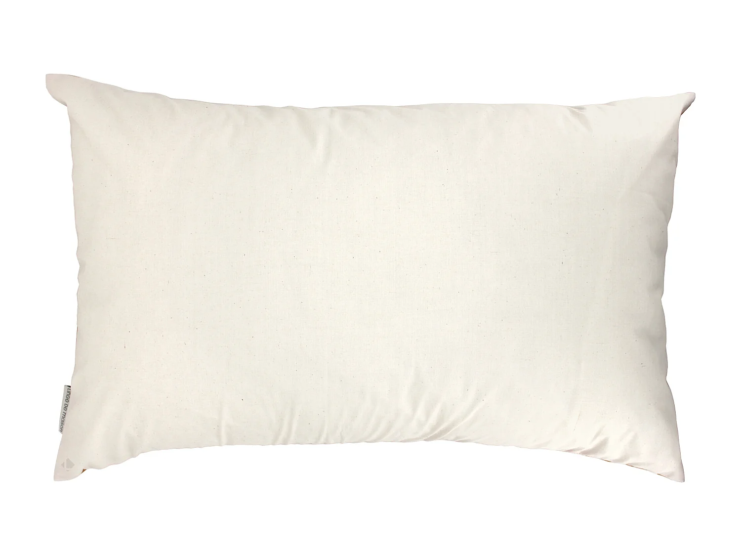 Housse de coussin 45x70 cm TAO marron Cacahuète