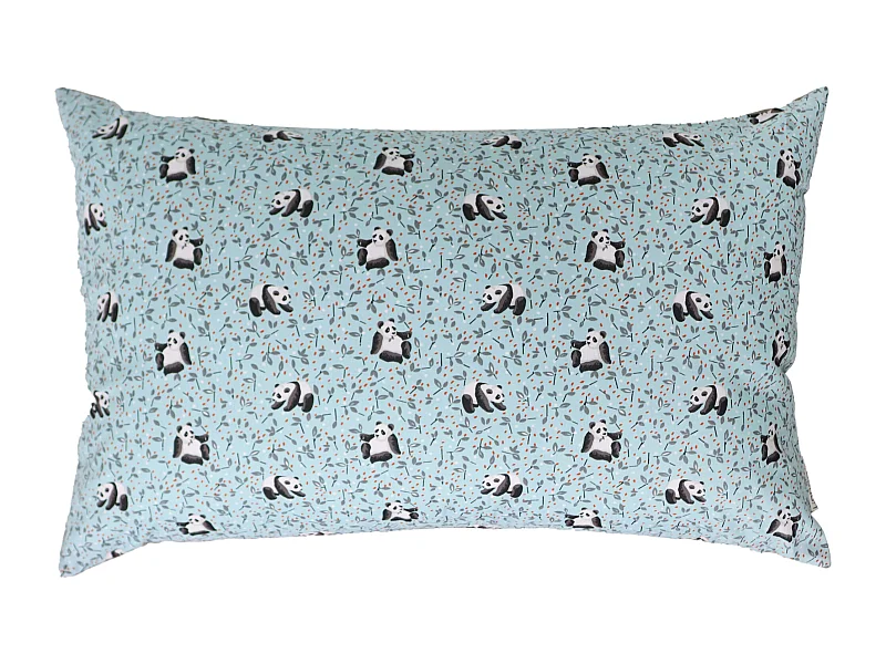 Housse de coussin 45x70 cm TAO bleu Céladon
