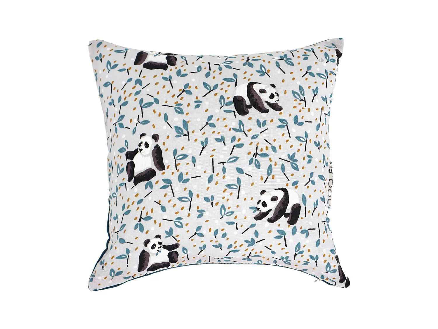 Housse de coussin 20x20 cm TAO gris Perle