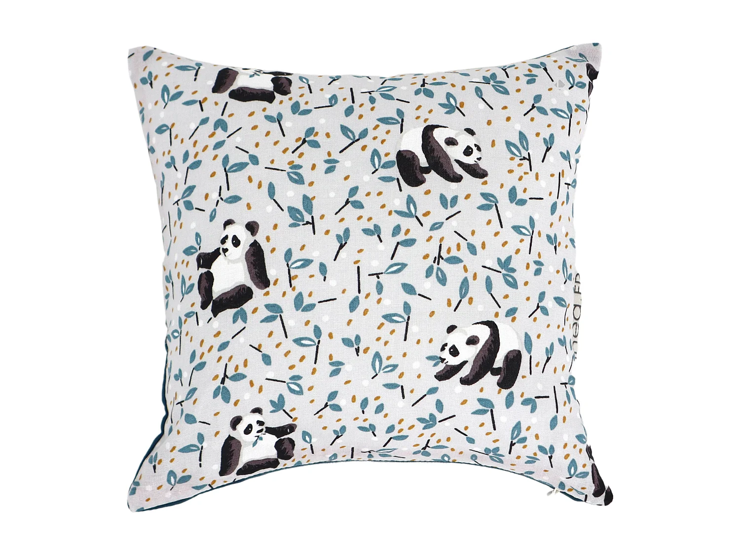 Housse de coussin 20x20 cm TAO gris Perle