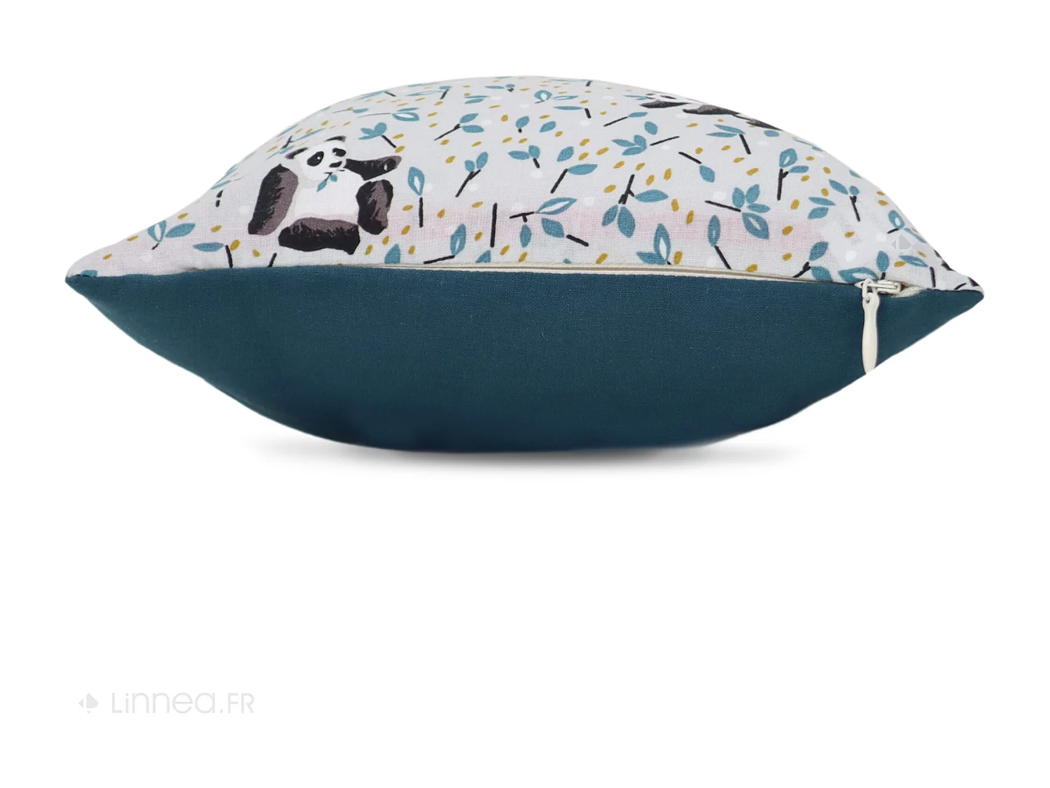 Housse de coussin 20x20 cm TAO gris Perle