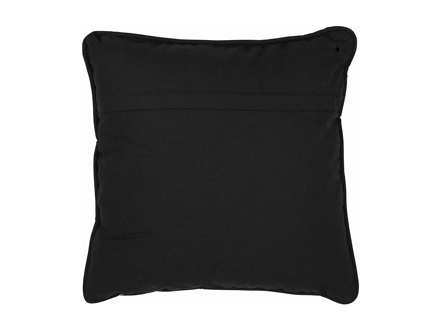 Coussin patchwork 40x40 cm MILANO Noir/Blanc