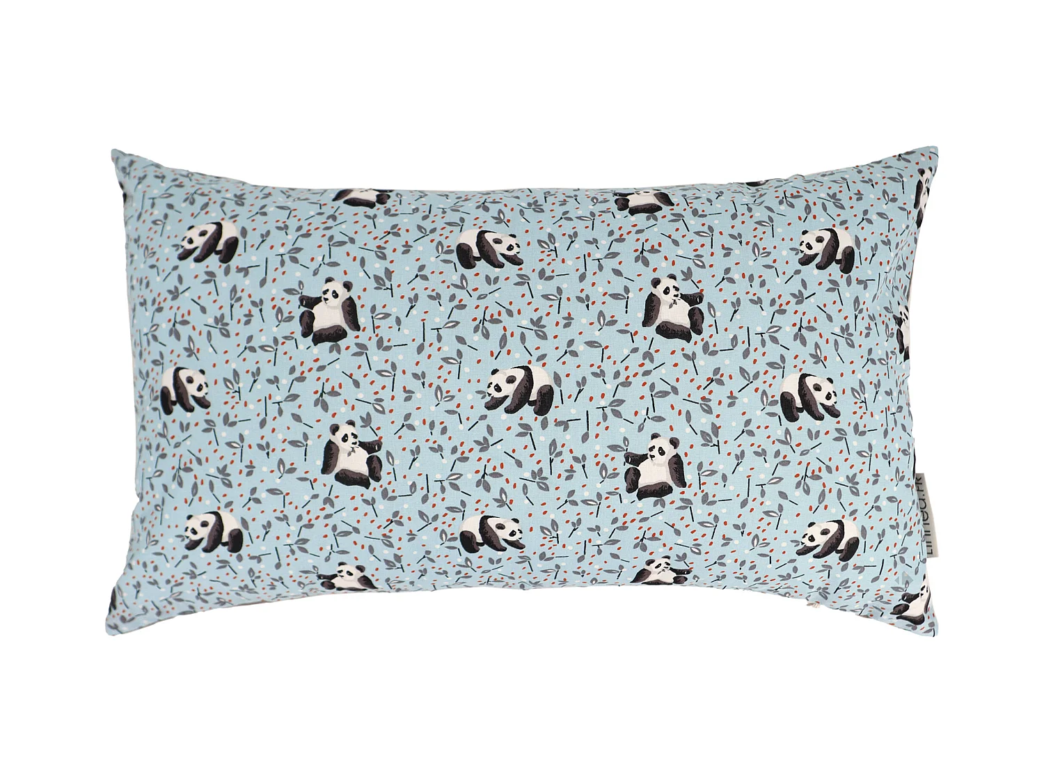 Housse de coussin 30x50 cm TAO bleu Céladon