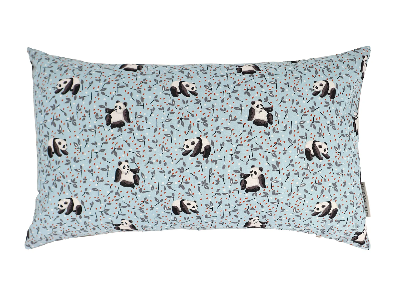 Housse de coussin 30x50 cm TAO bleu Céladon