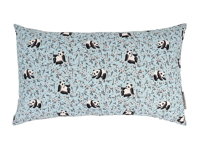 Housse de coussin 30x50 cm TAO bleu Céladon