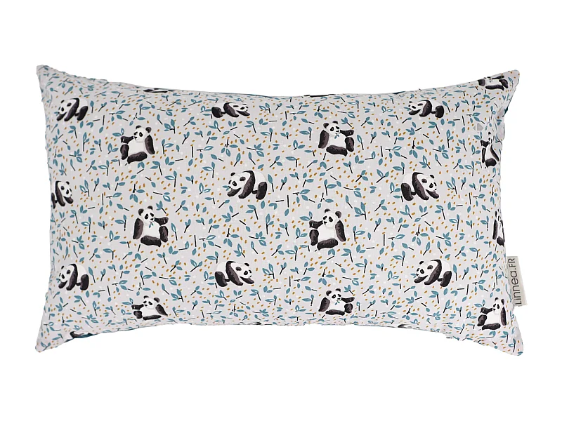 Housse de coussin 30x50 cm TAO gris Perle