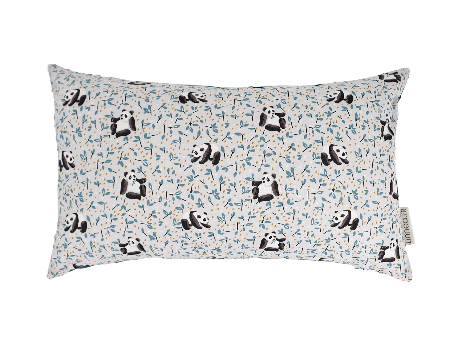 Housse de coussin 30x50 cm TAO gris Perle