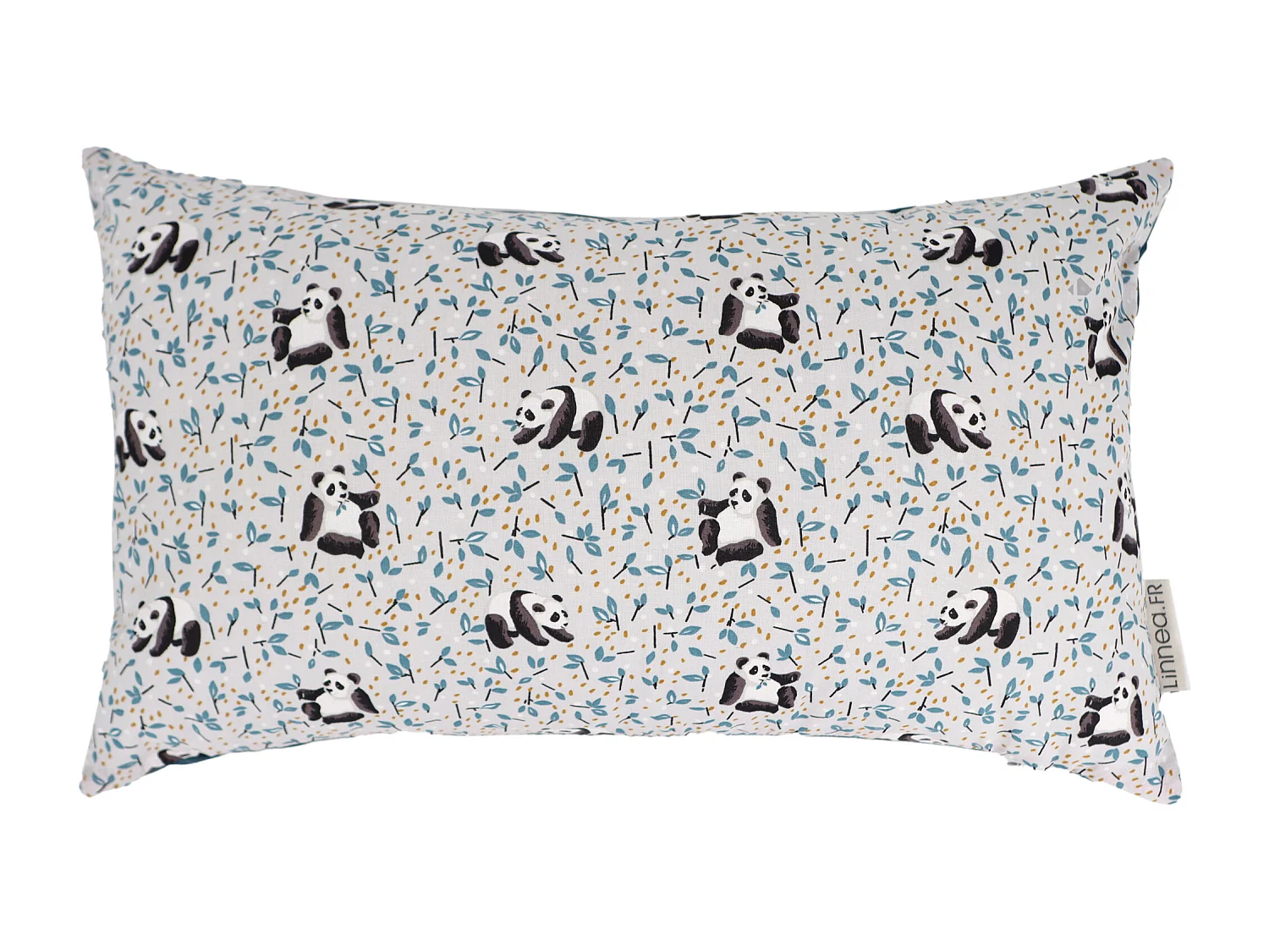 Housse de coussin 30x50 cm TAO gris Perle