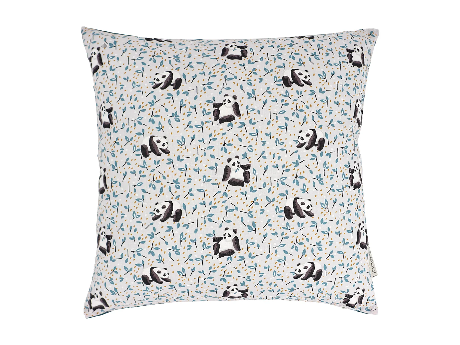 Housse de coussin 40x40 cm TAO gris Perle