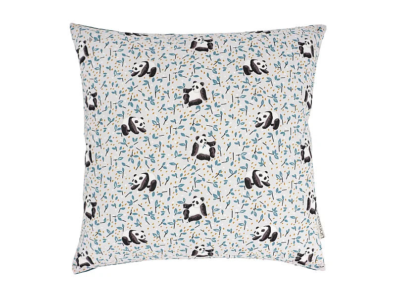 Housse de coussin 40x40 cm TAO gris Perle