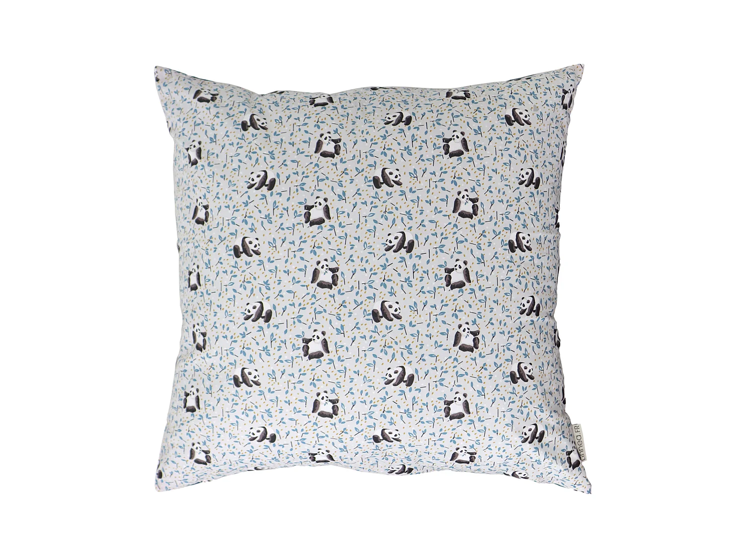 Housse de coussin 60x60 cm TAO gris Perle