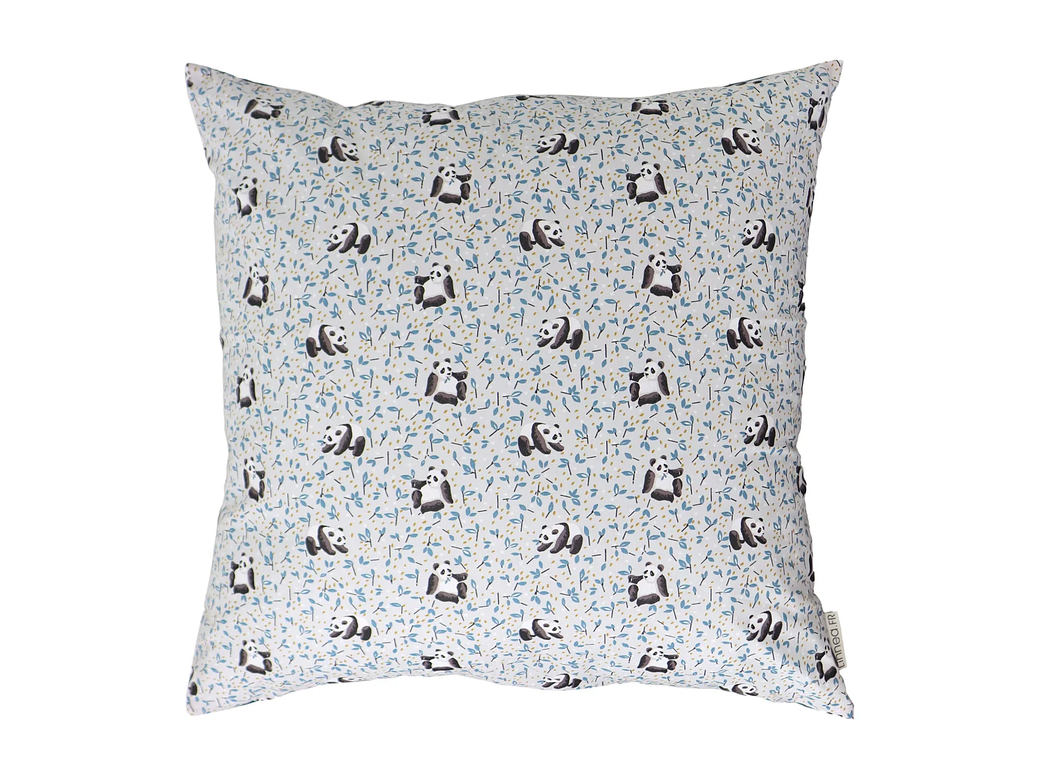 Housse de coussin 60x60 cm TAO gris Perle