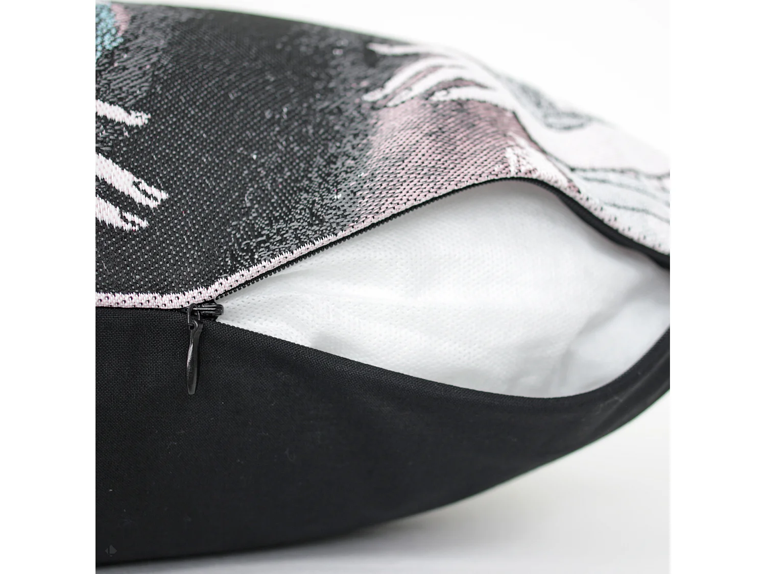 Housse de coussin 45x45 cm AUDREY Rose