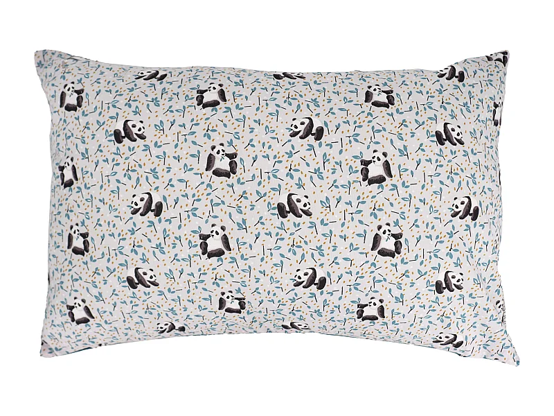 Housse de coussin 40x60 cm TAO gris Perle