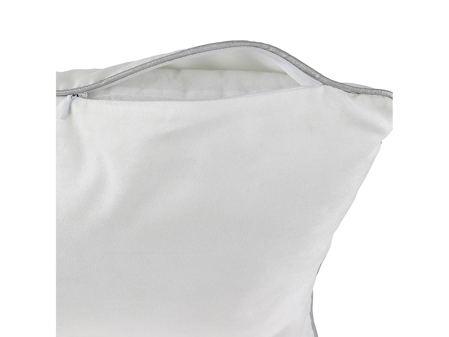 Coussin 40x40 cm LICORNE Argent