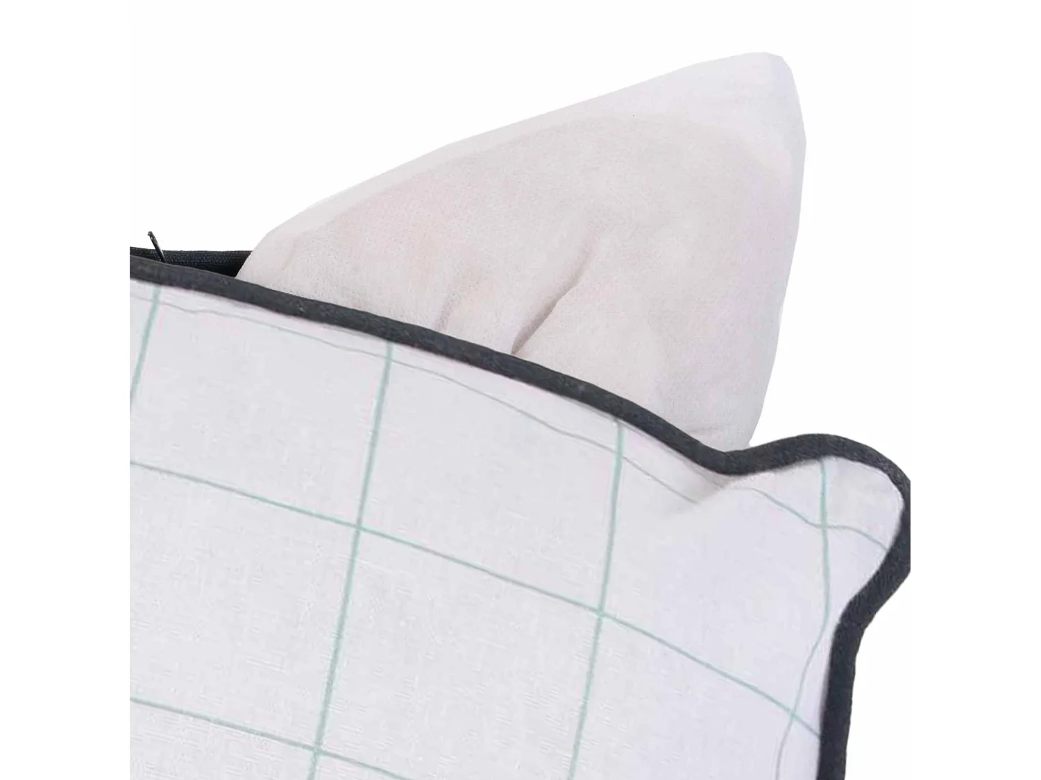 Coussin 40x40 cm EN FAMILLE Noir/Blanc Je vous aime