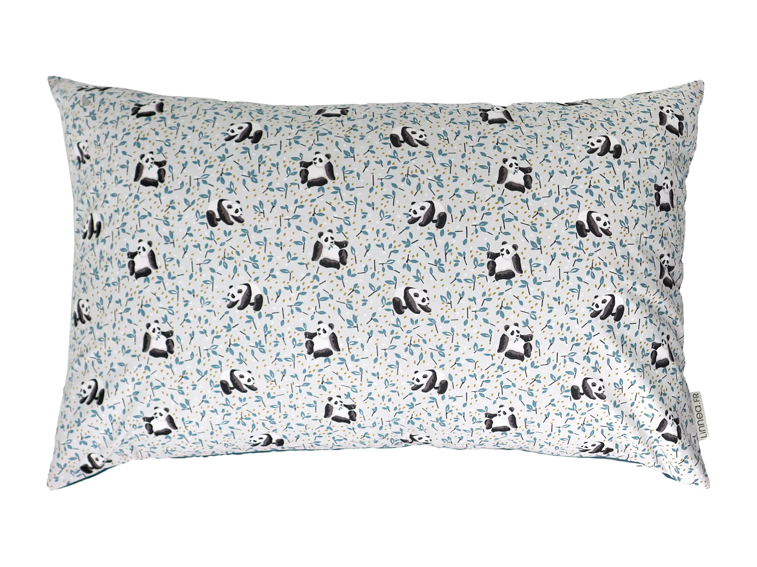 Housse de coussin 45x70 cm TAO gris Perle