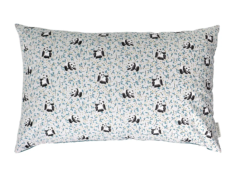 Housse de coussin 45x70 cm TAO gris Perle