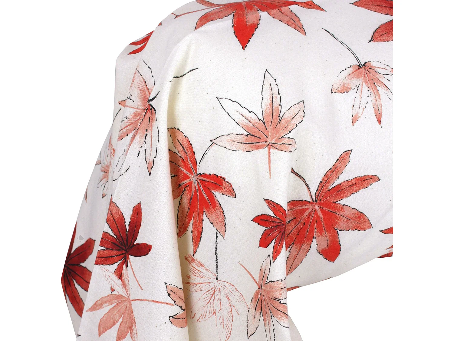 Taie de traversin 140x43 cm coton FANTASQUE écru corail